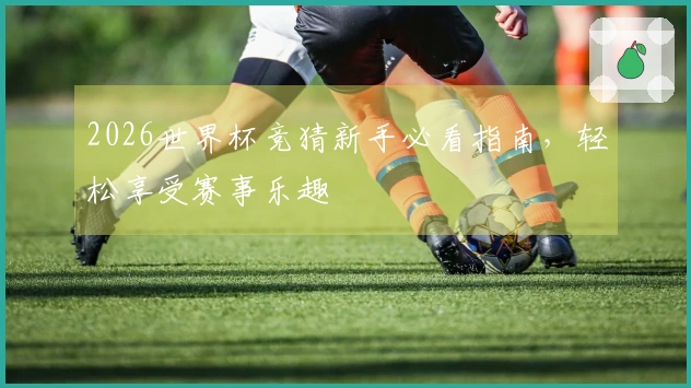 2026世界杯竞猜新手必看指南，轻松享受赛事乐趣